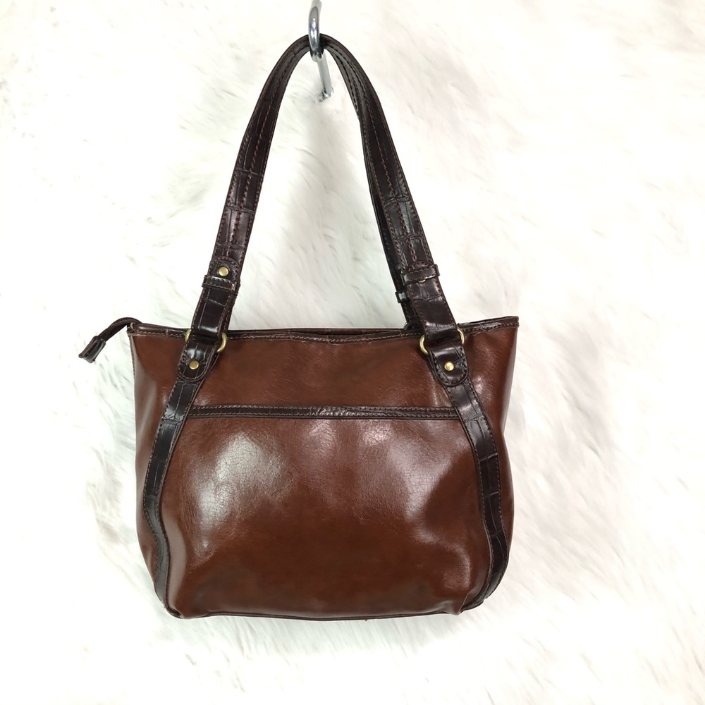 Relic Leather Patchwork Bag Excellent Condition - image 3